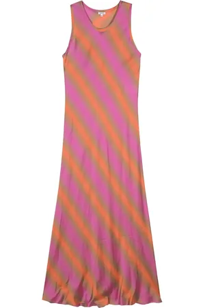 Aspesi Striped slip maxi dress