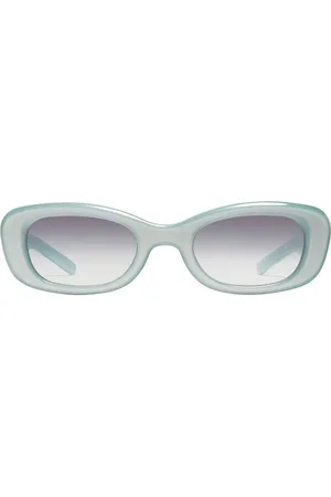 Gentle Monster Two-tone oval sunglasses