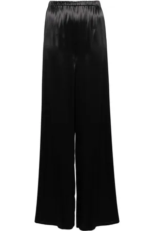 Salvatore Ferragamo Wide-leg satin trousers