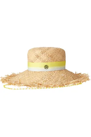 Le Mont St Michel Big New Kendall straw hat
