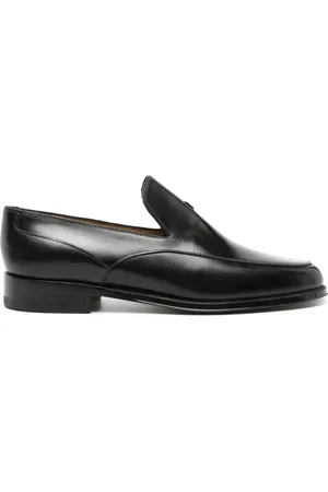 The Row Enzo leather loafers