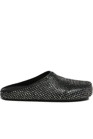 Marni Crystal-embellished leather sandals