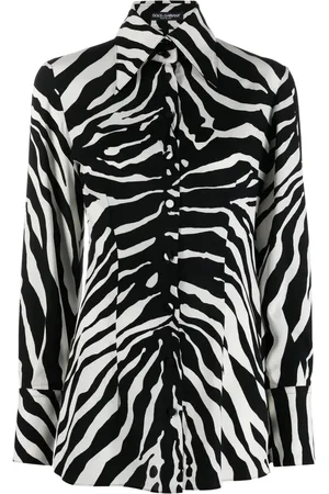 Dolce & Gabbana Zebra-print silk shirt
