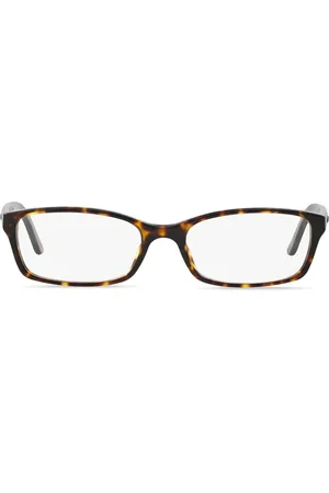 Burberry Logo-plaque rectangle-frame glasses
