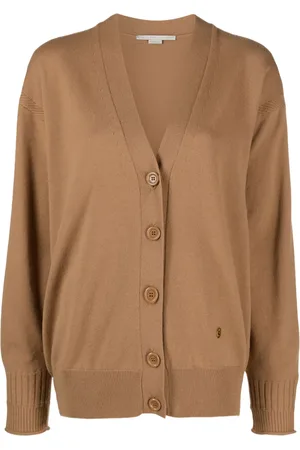 Stella McCartney Iconic logo-appliqué virgin-wool cardigan
