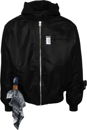 Musium Div. Hooded zip-up jacket