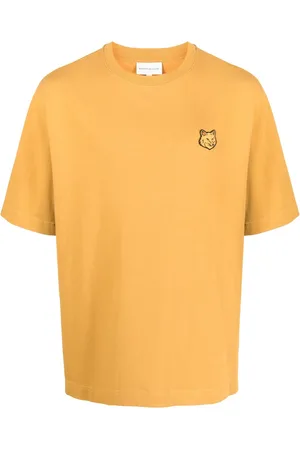 Maison Kitsuné Fox-patch cotton T-shirt