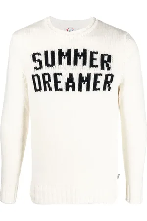 MC2 SAINT BARTH Intarsia-knit crew-neck jumper