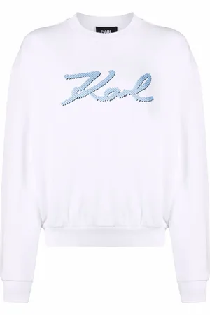 Karl Lagerfeld Logo-embroidered sweatshirt