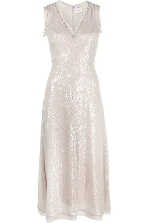 Erdem Denise sequinned midi dress