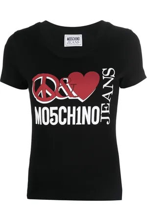 Moschino Graphic logo-print T-shirt