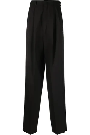 Sportmax High-waist virgin wool trousers