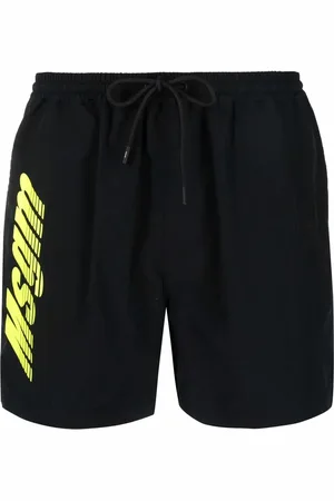 Msgm Logo-print swim shorts