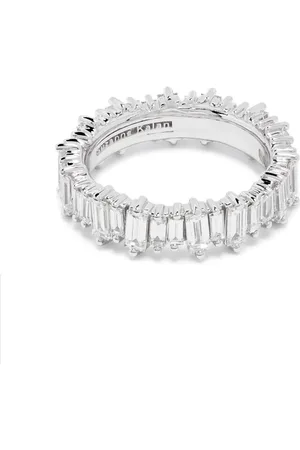 Suzanne Kalan 18kt white gold Bold diamond eternity ring