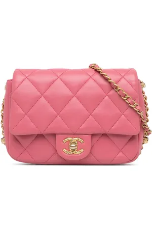 CHANEL 2021-2023 Small Quilted Lambskin Dynasty Flap crossbody bag