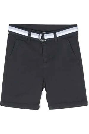 PATACHOU Belted cotton shorts