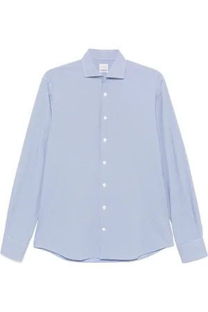 Traiano Milano Geometric-pattern shirt