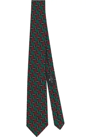 Etro Geometric-pattern silk tie