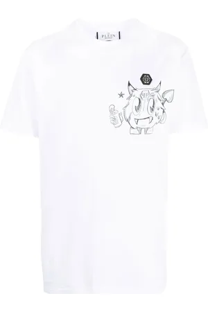 Philipp Plein Graphic-print short-sleeved T-shirt