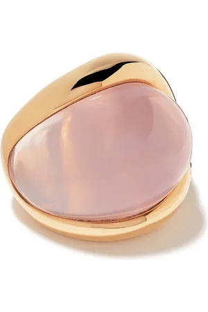 De Grisogono 18kt rose gold quartz ring