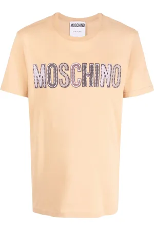 Moschino Logo-patch cotton T-shirt