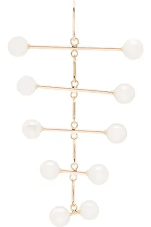 Mateo 14kt yellow Blizzard Mobile pearl earring