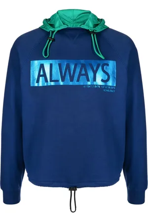VALENTINO GARAVANI Always layered-effect cotton hoodie