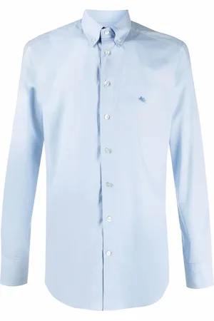 Etro Logo-embroidered shirt