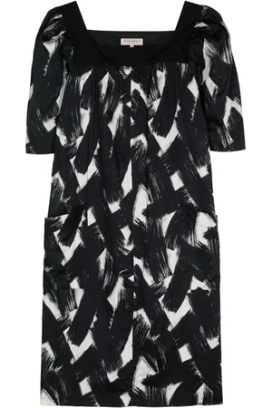 Saint Laurent 1980s cotton dress