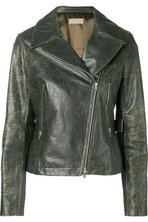 Alaïa 2000 distressed biker jacket