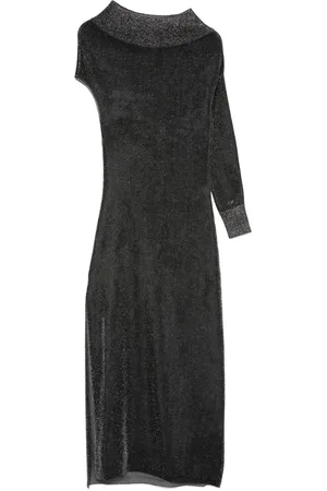 Fendi Draped lurex gown