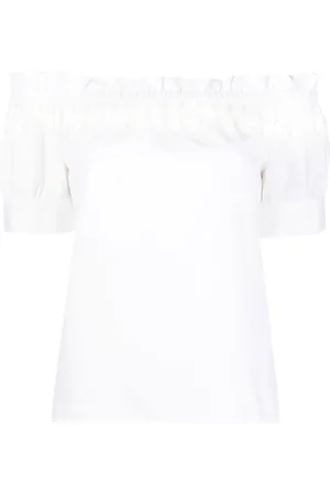Liu Jo Off-shoulder embroidered blouse