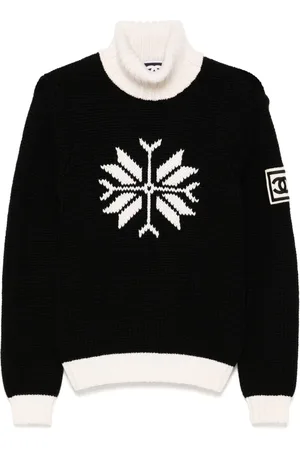 CHANEL 2008 roll-neck jumper