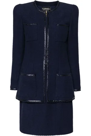 CHANEL 1995 setup jacket skirt suit