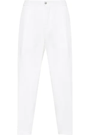 BRIGLIA Pleat-detail trousers