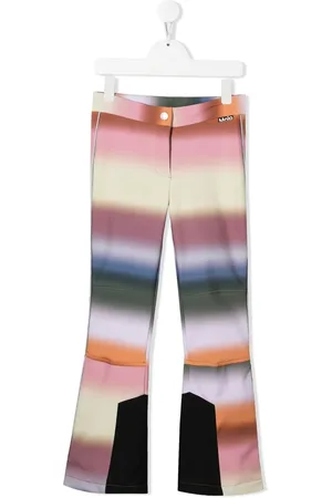 Molo Harlie stripe-print trousers