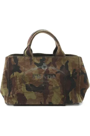 Prada 2000s Canapa tote bag