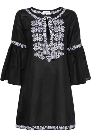 P.A.R.O.S.H. Ciclone floral-embroidered minidress