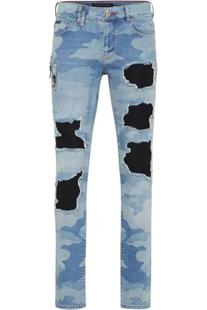 Philipp Plein Camouflage-print skinny jeans
