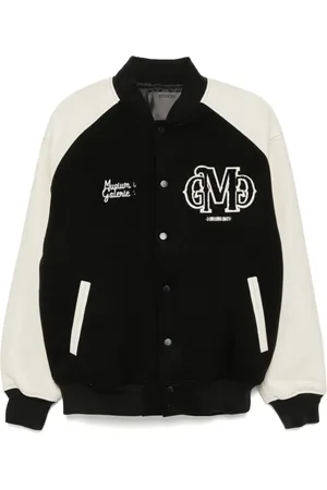 Musium Div. Logo-patch bomber jacket