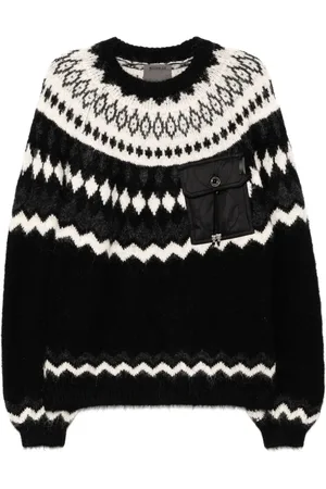 Musium Div. Pattern-jacquard jumper