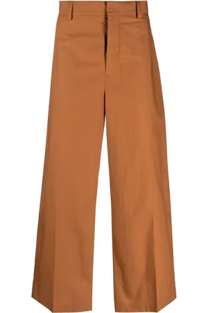 Nanushka Wide-leg cotton trousers