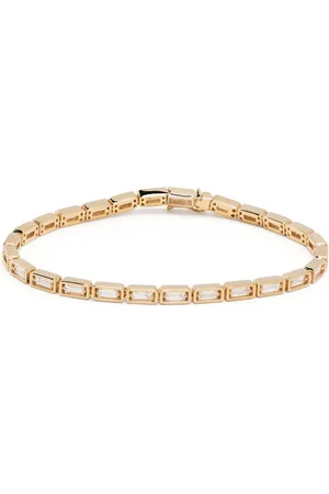 Suzanne Kalan 18kt yellow diamond tennis bracelet