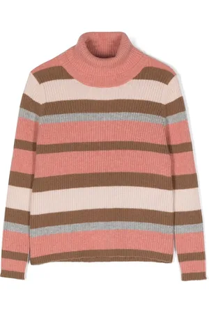 Il gufo Virgin wool striped jumper