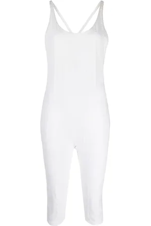 CHANEL 1997 CC logo-jacquard bodysuit