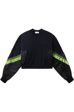 TOGA PULLA Striped-detail sweatshirt