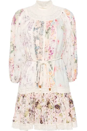 ZIMMERMANN Halliday floral-print minidress