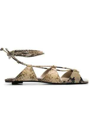 The Attico Reneè leather sandals