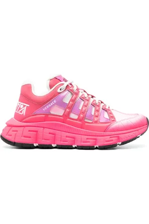 VERSACE Trigreca leather sneakers