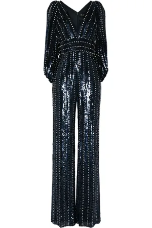 Jenny Packham Boogie sequin-embellished jumpsuit